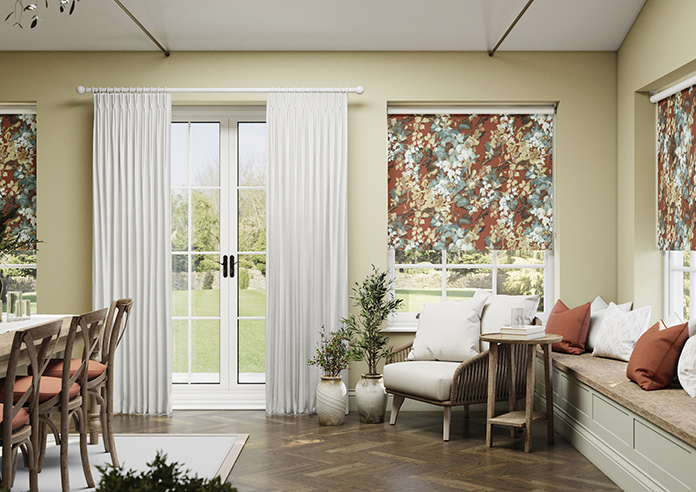 Fantasy, Copper - Twist&Fit Roller Blind - Image 3